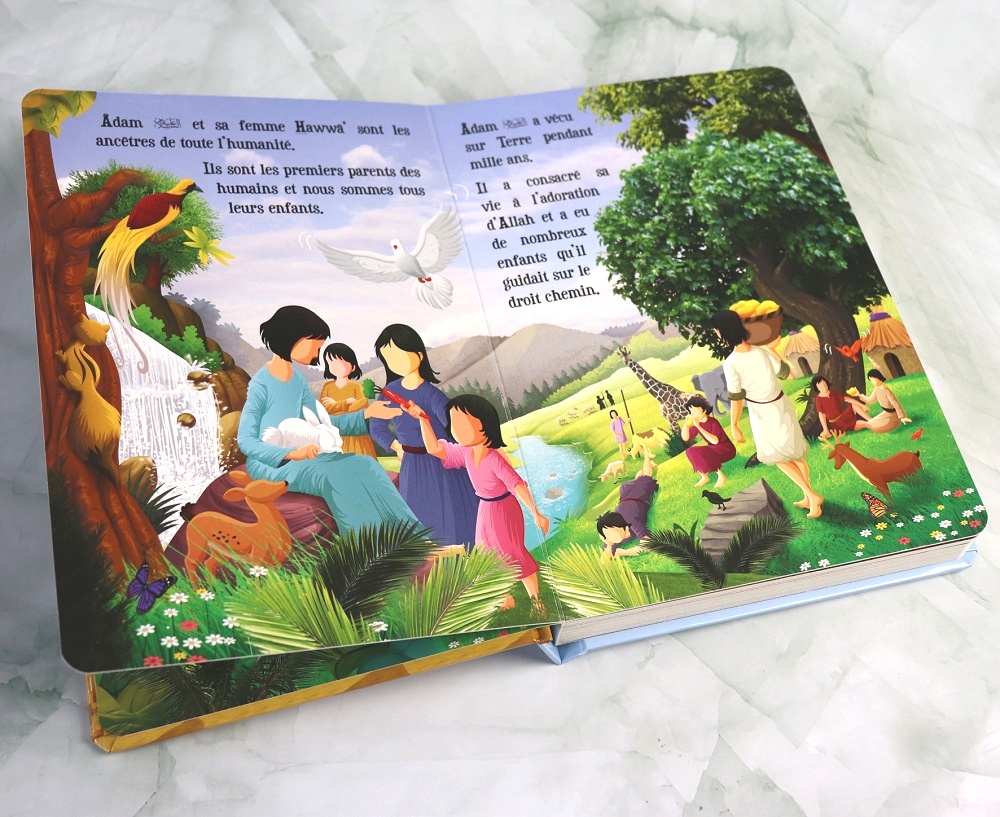 Les Histoires des Prophètes pour bébés (Livre rembourré aux pages cartonnées - Cadeau pour bébé musulman)